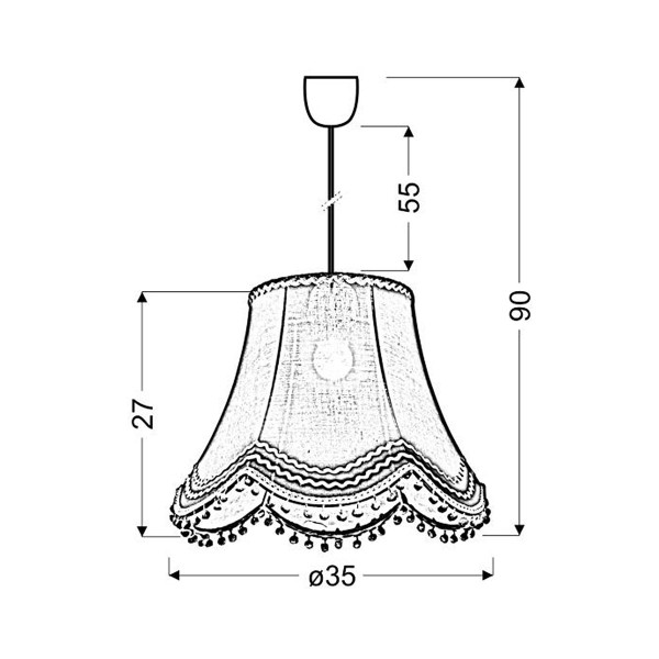 Люстра Candellux ARLEKIN Blue (31-94523) , 100025173