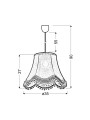 Люстра Candellux ARLEKIN Blue (31-94523) , 100025173