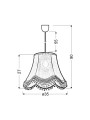 Люстра Candellux ARLEKIN Green (31-94516) , 100025174