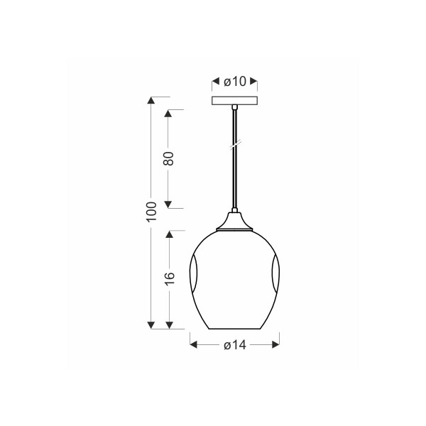 Люстра Candellux Aspa (31-00583) , 100025176