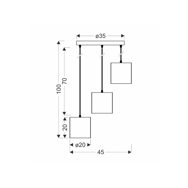 Люстра Candellux Atlanta (33-00682) , 100025179
