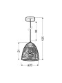 Люстра Candellux BENE White (31-70340) , 100025180