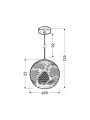 Люстра Candellux BENE White (31-70586) , 100025185