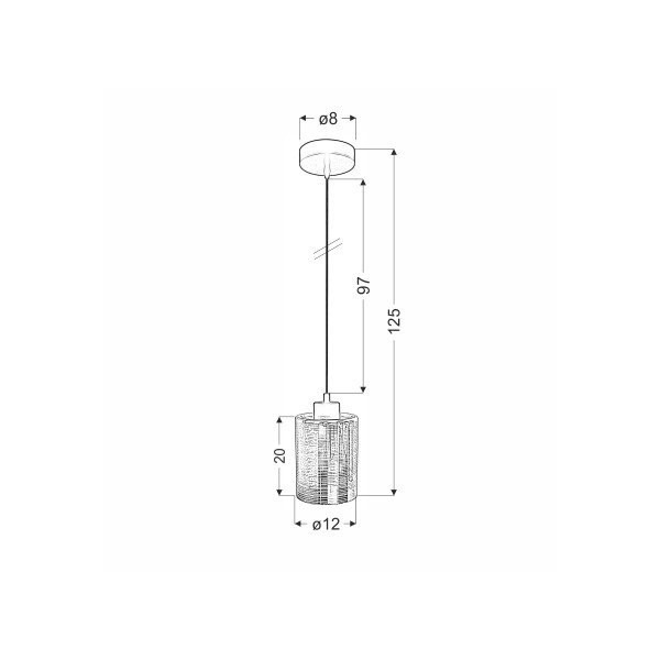 Люстра Candellux COX Gold (31-59345) , 100025196