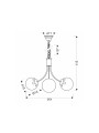 Люстра Candellux Dani (33-79015) , 100025135