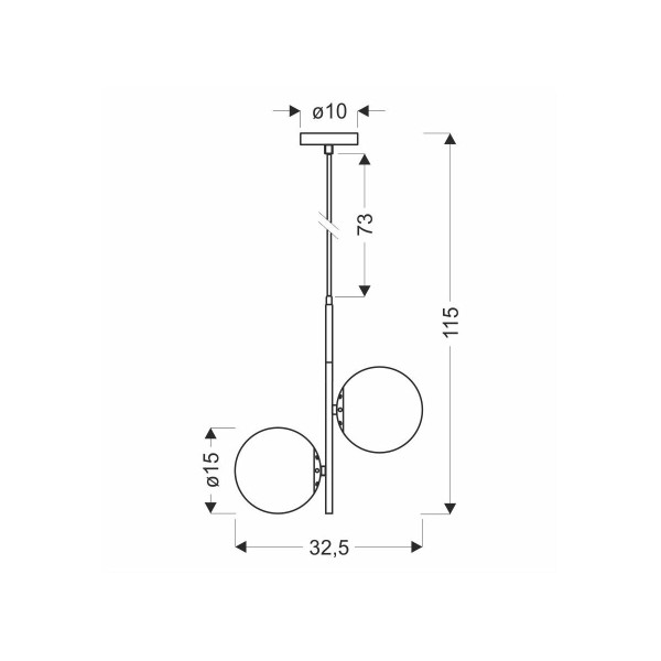 Люстра Candellux Duo (32-01269) , 100025202