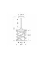 Люстра Candellux ELUNA (31-09548) , 100025204