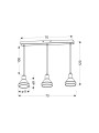 Люстра Candellux GREGORY (33-79008) , 100025223