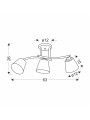 Люстра Candellux Greco (33-22639) , 100025128
