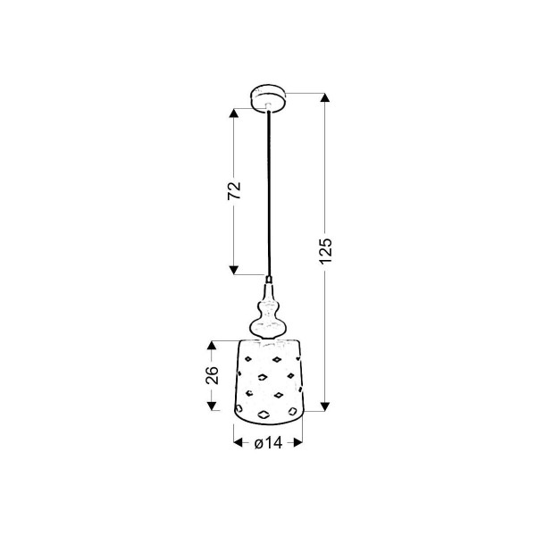 Люстра Candellux HAMP (31-51905) , 100025224