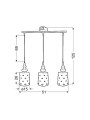 Люстра Candellux HAMP (33-51943) , 100025225