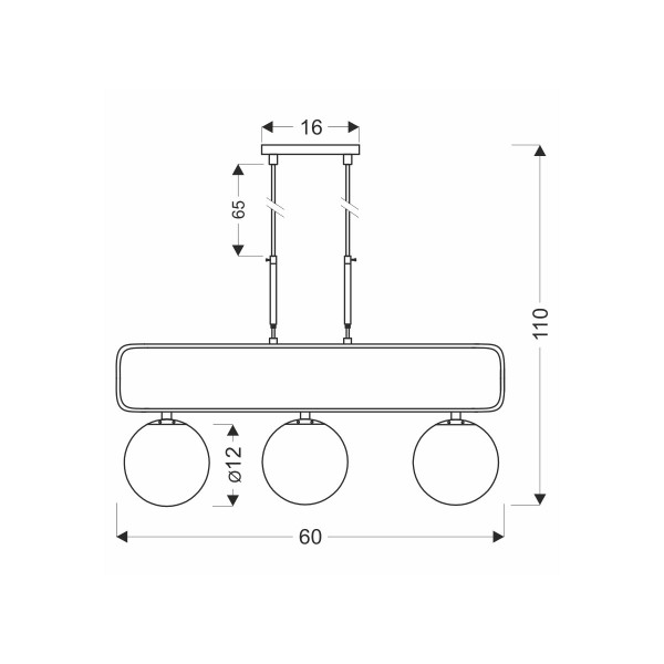 Люстра Candellux Jove (33-01573) , 100025231