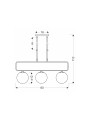 Люстра Candellux Jove (33-01573) , 100025231