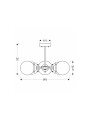 Люстра Candellux Lens (35-01306) , 100025148