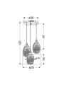 Люстра Candellux MARINA Chromium (33-60181) , 100025248