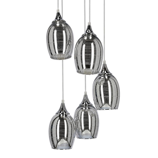 Люстра Candellux MARINA Silver (35-60198) , 100025130