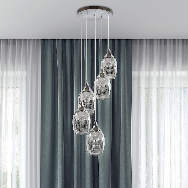 Люстра Candellux MARINA Silver (35-60198) , 100025130