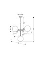 Люстра Candellux Mati (35-73778) , 100025249
