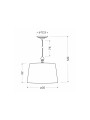 Люстра Candellux PRIMA Black (31-09241) , 100025263