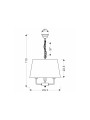 Люстра Candellux Pasteri (31-01351) , 100025160