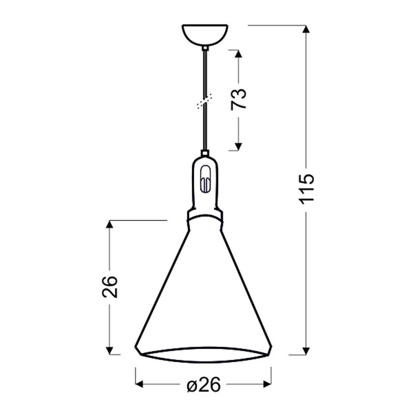 Люстра Candellux ROBINSON Black (31-10421) , 100025272