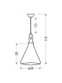 Люстра Candellux ROBINSON Black (31-10421) , 100025272