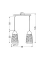 Люстра Candellux SABRIN (32-54869) , 100025276
