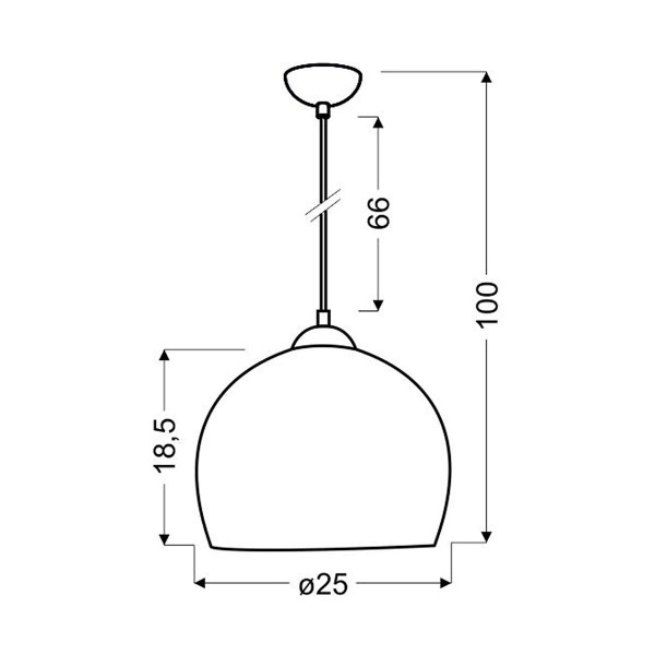 Люстра Candellux STUDENT Green (31-96664) , 100025281