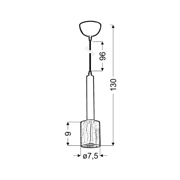 Люстра Candellux TANTAL Black (31-58782) , 100025283