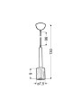 Люстра Candellux TANTAL Black (31-58782) , 100025283