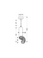 Люстра Candellux TUBA Black (31-77714) , 100025539