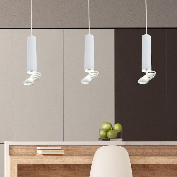 Люстра Candellux TUBA White (31-77707) , 100025538