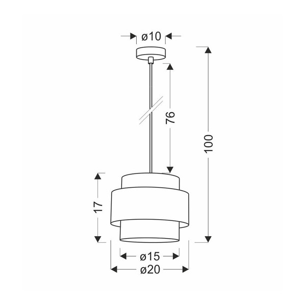 Люстра Candellux Twin (31-17871) , 100025293