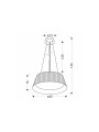 Люстра Candellux UMBRIA Black (31-24183) , 100025297