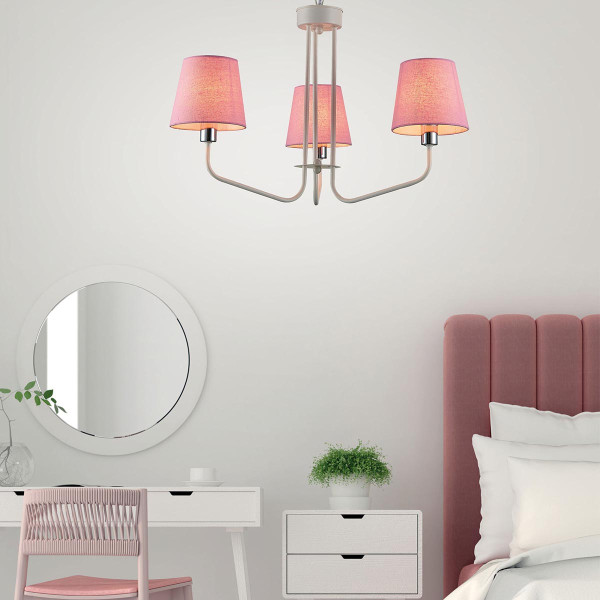 Люстра Candellux YORK Pink (50203097) , 100025168