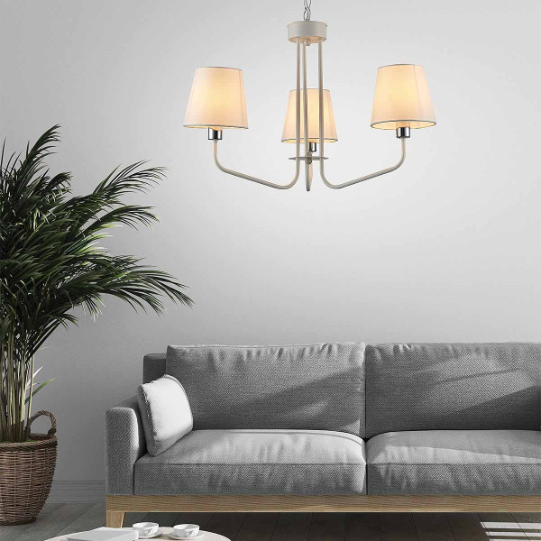 Люстра Candellux YORK White (50203098) , 100025167
