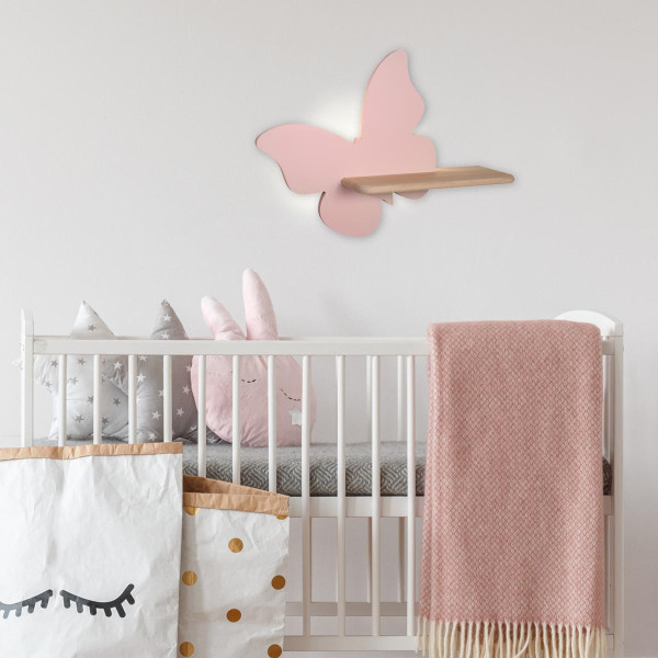 Настінний світильник Candellux BUTTERFLY Pink (21-85177) , 100025375