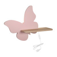 Настінний світильник Candellux BUTTERFLY Pink (21-85177)