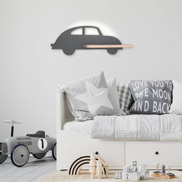 Настінний світильник Candellux CAR Grey (21-85061) , 100025380