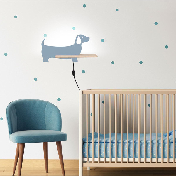 Настінний світильник Candellux DOG Blue (21-02983) , 100025385