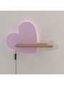 Настінний світильник Candellux HEART Pink (21-84552) , 100025389
