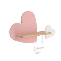 Настінний світильник Candellux HEART Pink (21-84552)