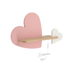 Настенный светильник Candellux HEART Pink (21-84552)