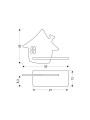 Настінний світильник Candellux HOUSE Green (21-85214) , 100025391