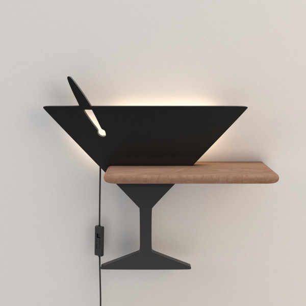 Настінний світильник Candellux PICCOLO Black (21-03539) , 100025441