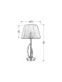 Настільна лампа Candellux DIVA (41-55071) , 100025095