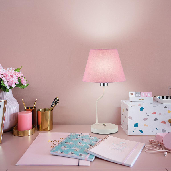 Настільна лампа Candellux YORK Pink (50501100) , 100025116