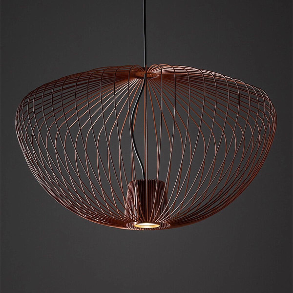Подвесной светильник Nowodvorski Pumpkin M GU10 1x10W IP20 Terracotta (11495), 100024431
