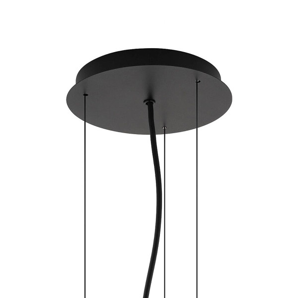 Подвесной светильник Nowodvorski Satellite M E27 7x25W IP20 Bk (11230), 100024448