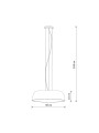 Подвесной светильник Nowodvorski Satellite M E27 7x25W IP20 Bk (11230), 100024448